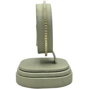 14K Yellow Gold 1.95cttw Diamond Tennis Bracelet JAGi Cert. (16023)